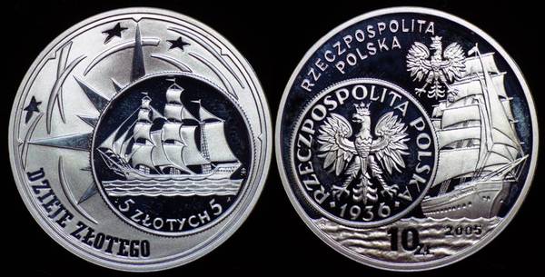 Poland 10 Zlotych Coin Tribute