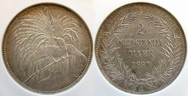 German New Guinea 2 Mark