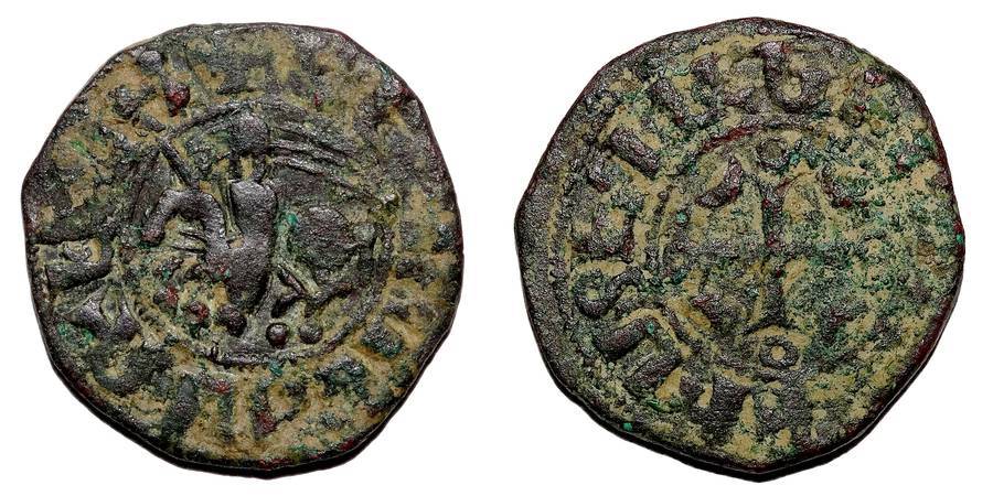 ARMENIA (BARONIAL)~AE Pough 1187-1198 AD